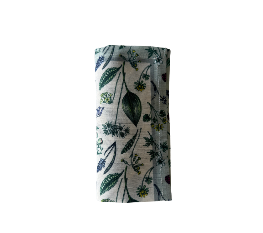 Servilleta de tela Hojas Borde Verde