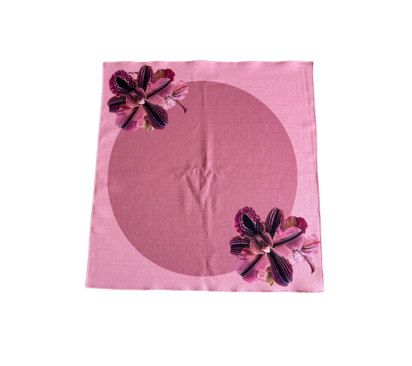 Servilleta de tela Orquideas Fucsia