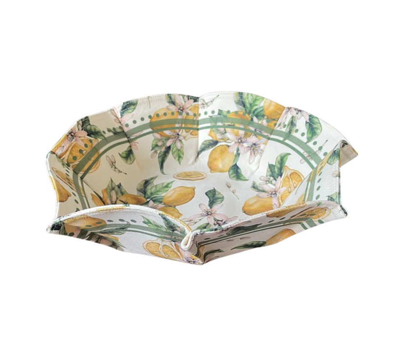 Panera en tela (grande) Limones