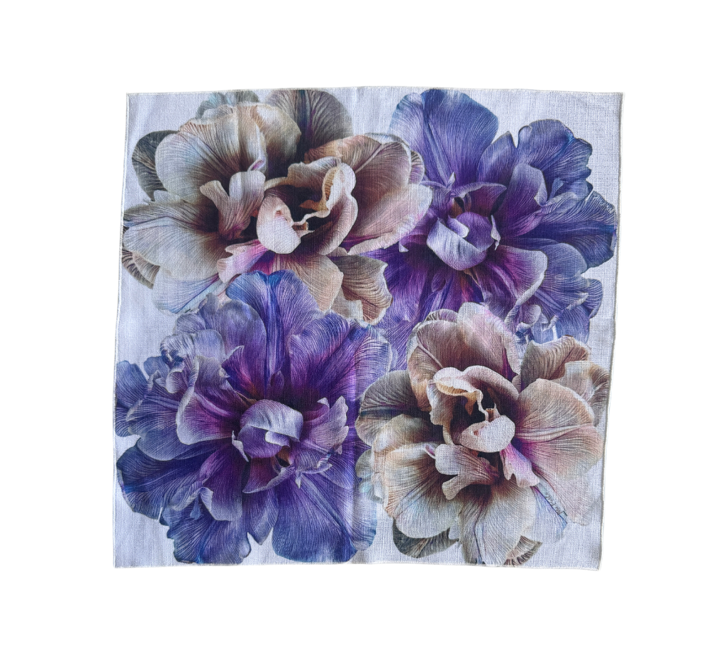 Servilleta de tela Orquídeas