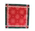 Servilleta de tela Navidad Copos