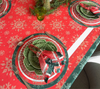 Servilleta de tela Navidad Copos