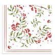 Mantel rectangular 10P en tela Navidad Winter Berries
