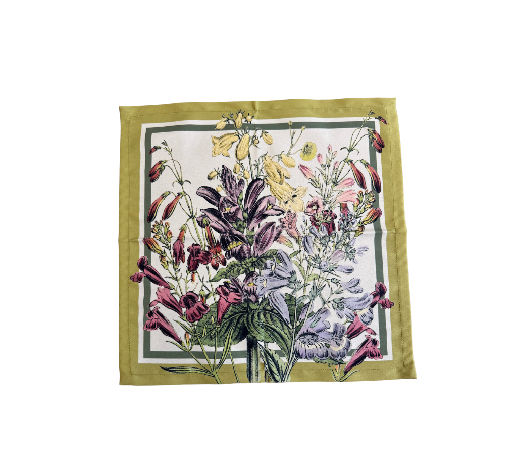 Servilleta de tela Jardin Franja Verde