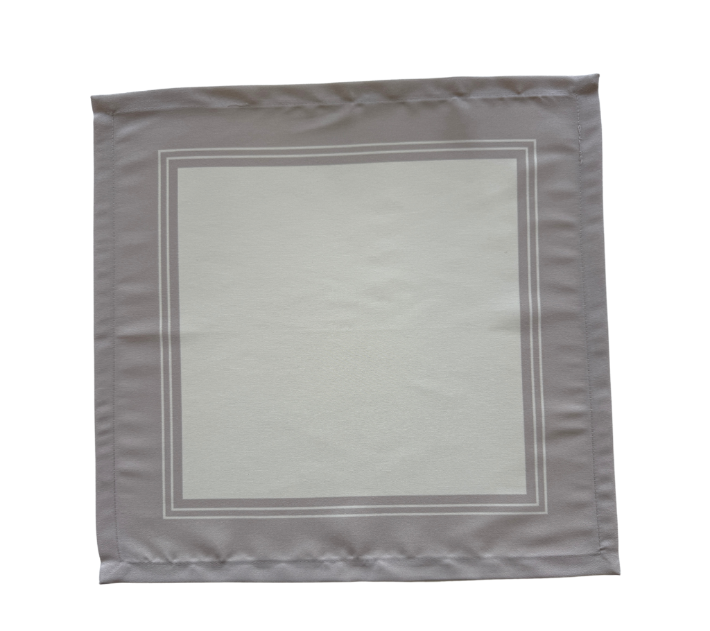 Servilleta de tela Franja Beige