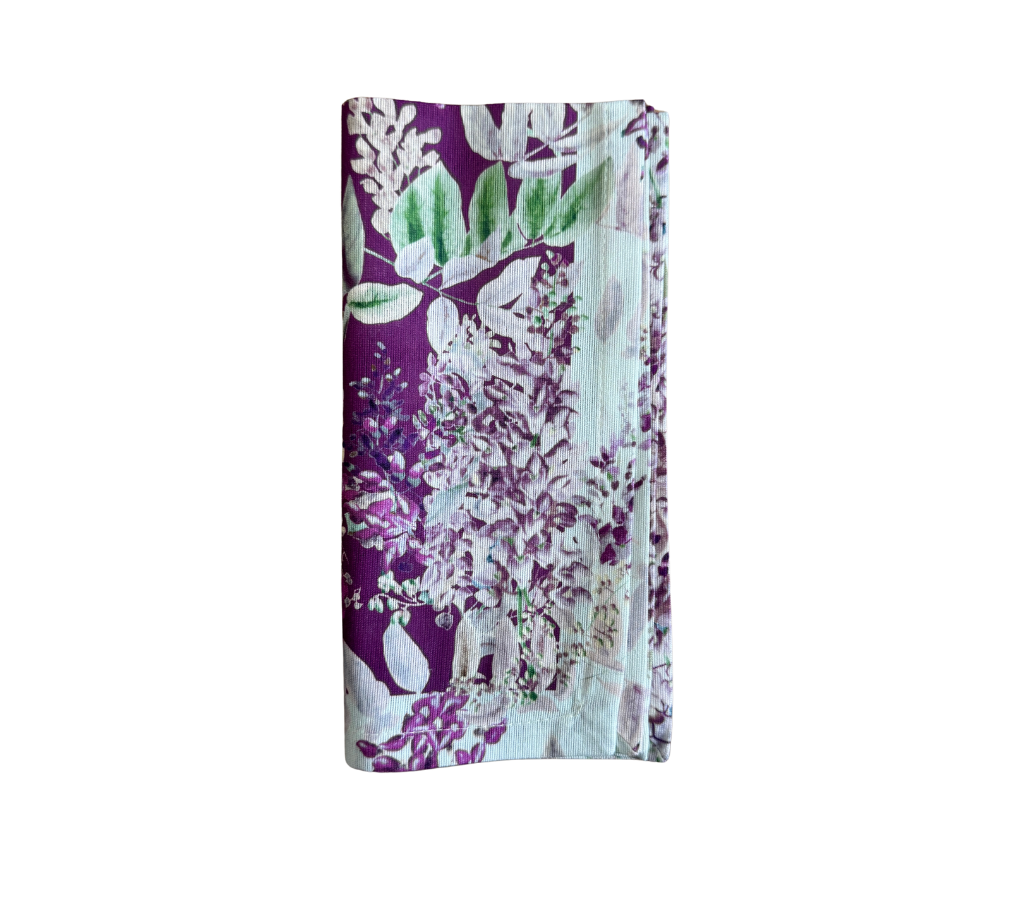 Servilleta de tela Flores Fucsia