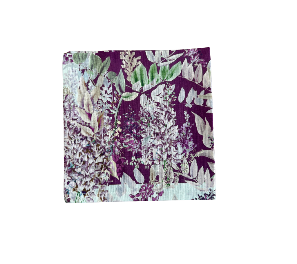 Servilleta de tela Flores Fucsia