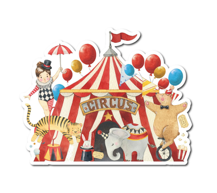 Individual Kids rectangular Circo