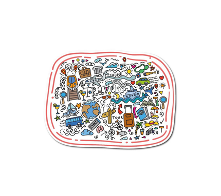 Individual Kids rectangular Travel