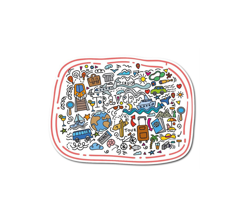 Individual Kids rectangular Travel