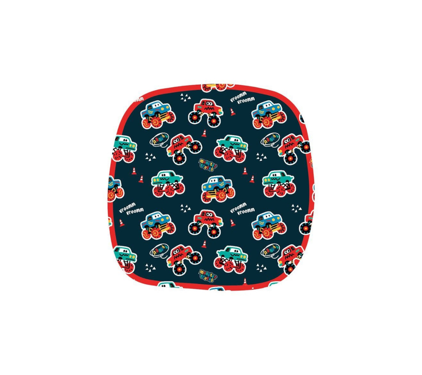 Individual Kids cuadrado Monster Trucks