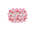 Individual Kids rectangular Fresas/Cerezas