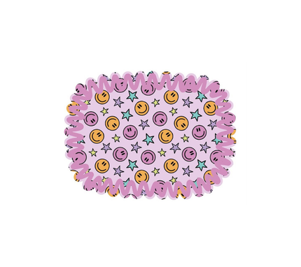 Individual Kids rectangular Caritas/Estrellas