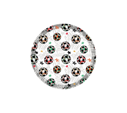 Individual Kids redondo Balones/Estrellas