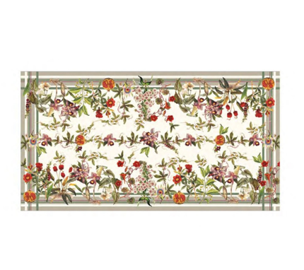Mantel rectangular 8P en tela Granadas