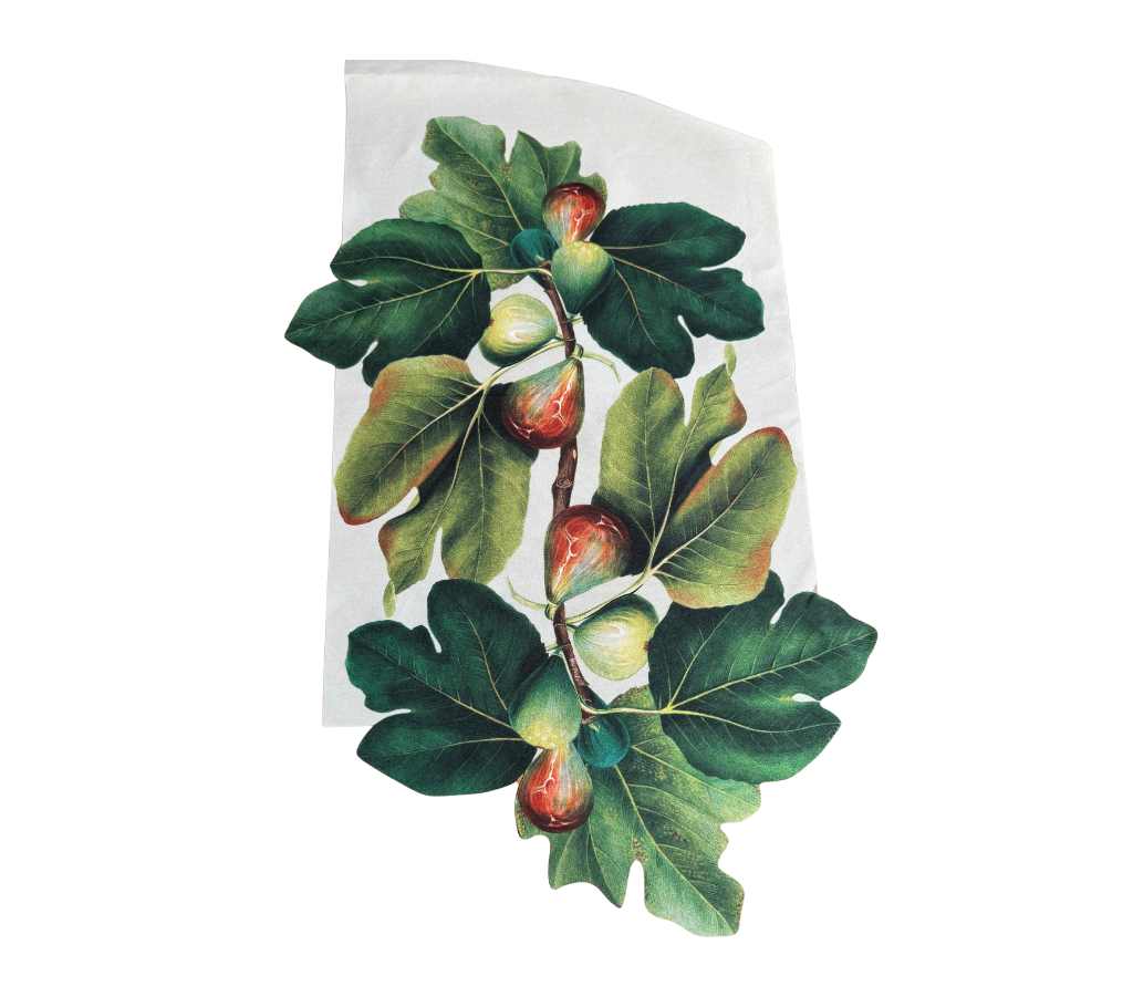 Camino de mesa en tela Higos