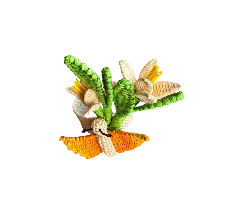 Aro para servilleta Fibra Mariposa-Set 2