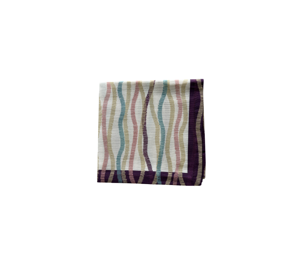 Servilleta de tela Serpentinas Vino