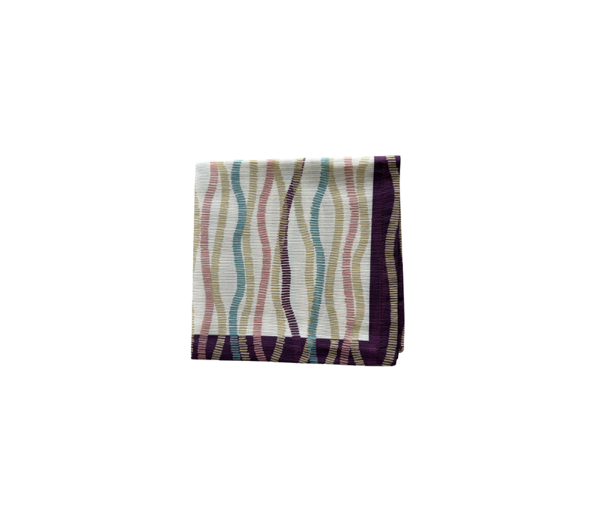 Servilleta de tela Serpentinas Vino