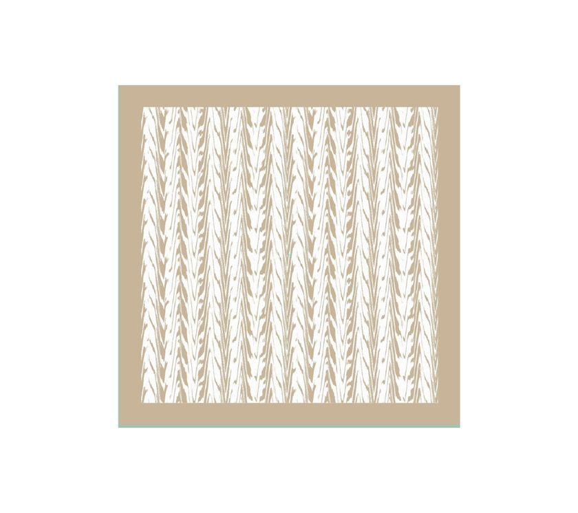 Servilleta de tela Espigas Beige/OW