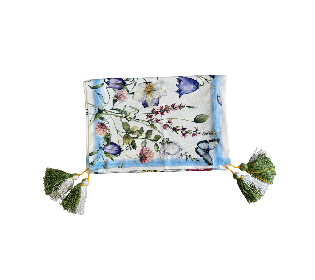 Camino de mesa en tela Flores Silvestres 2.2