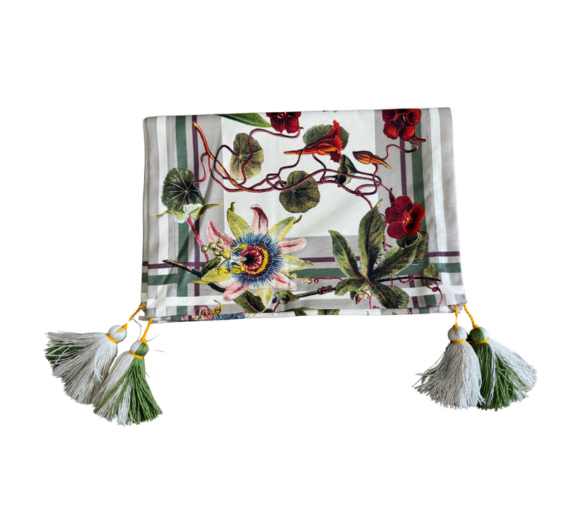 Camino de mesa en tela Granadas 2.2