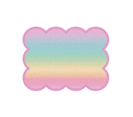 Individual Kids rectangular Nube Jaspe Rosado
