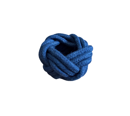 Aro de cordón para servilleta-Set 6 Azul Marino