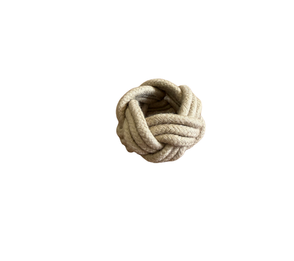 Aro de cordón para servilleta-Set 6 Beige