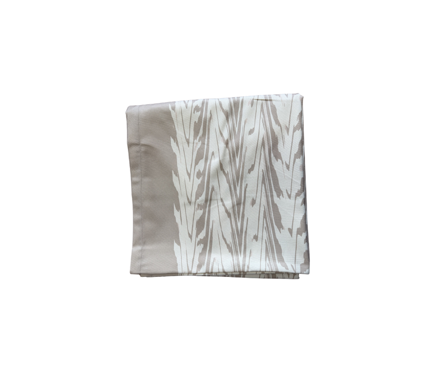 Mantel rectangular 10P en tela Espigas Beige/OW