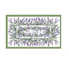 Mantel rectangular 10P en tela Lavanda