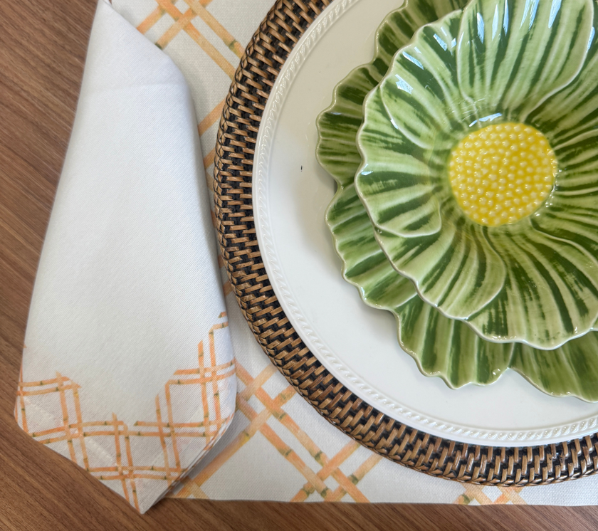 Servilleta de tela Bambu Beige/OW