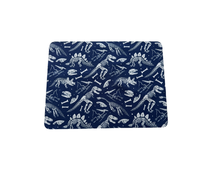 Individual Kids rectangular Dinosaurios AzulM