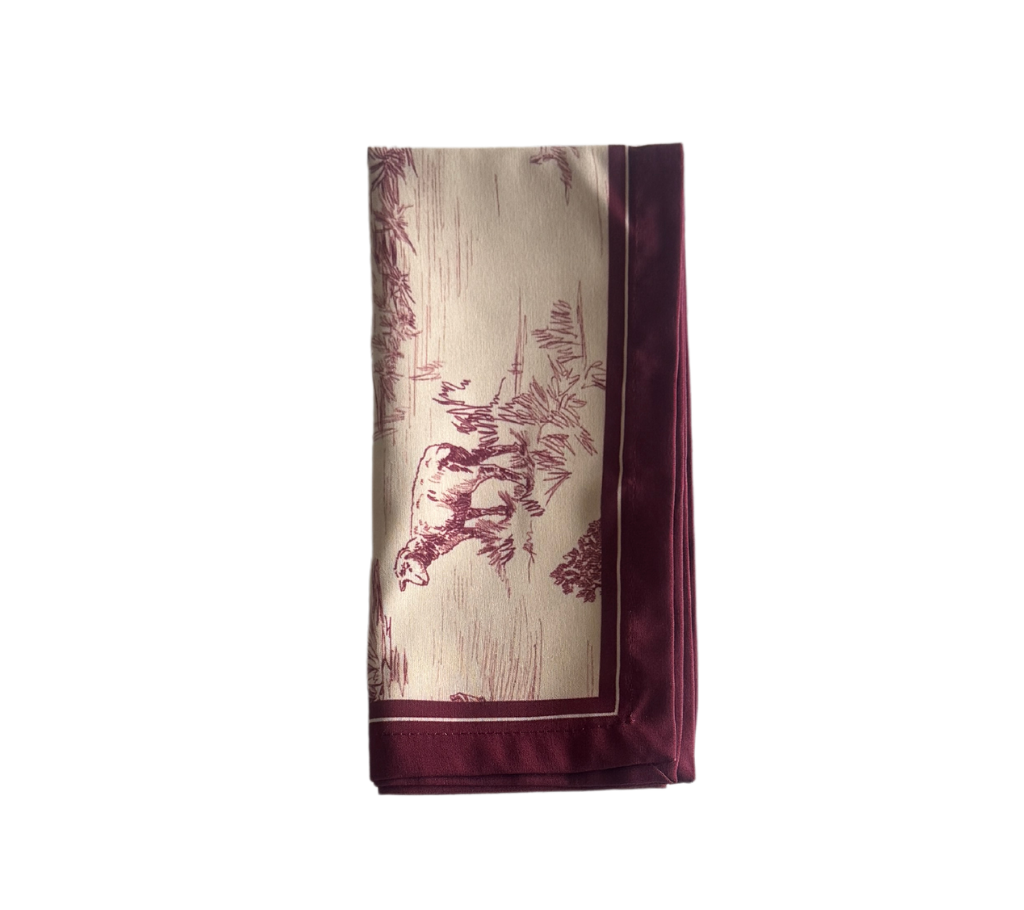 Servilleta de tela Gobelino Vino