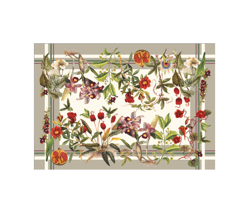 Block de Individuales de papel Granadas