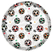 Individual Kids redondo Balones/Estrellas