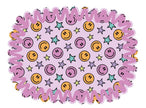 Individual Kids rectangular Caritas/Estrellas