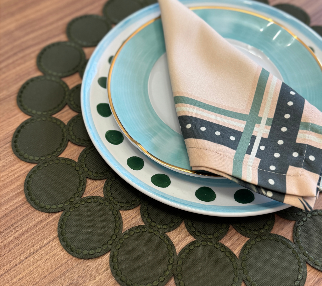 Servilleta de tela Palmeras