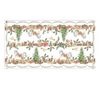 Mantel rectangular 8P en tela Navidad Juguetes