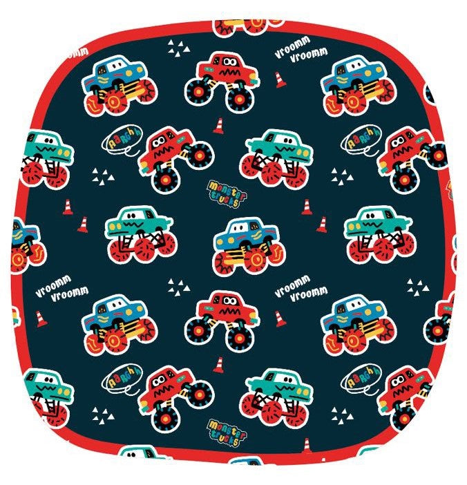 Individual Kids cuadrado Monster Trucks