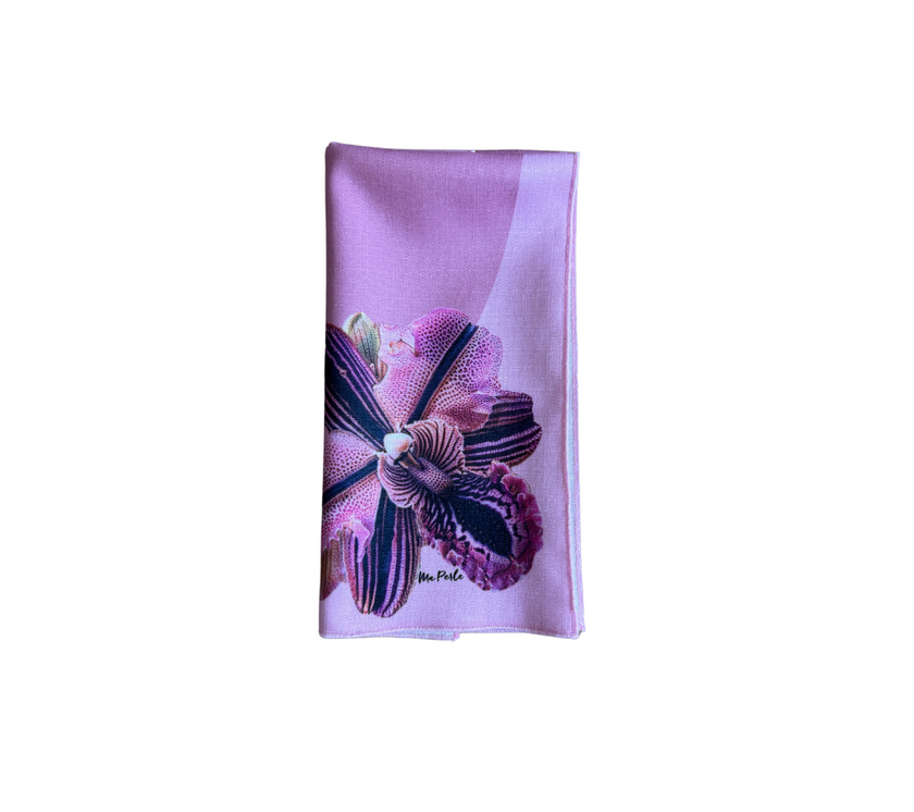 Servilleta de tela Orquideas Fucsia