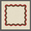 Servilleta de tela Navidad Borde Rojo/Verde
