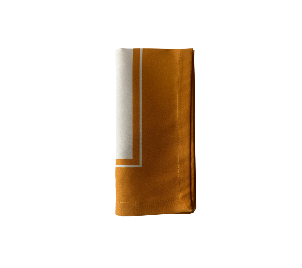 Servilleta de tela Franja Amarillo