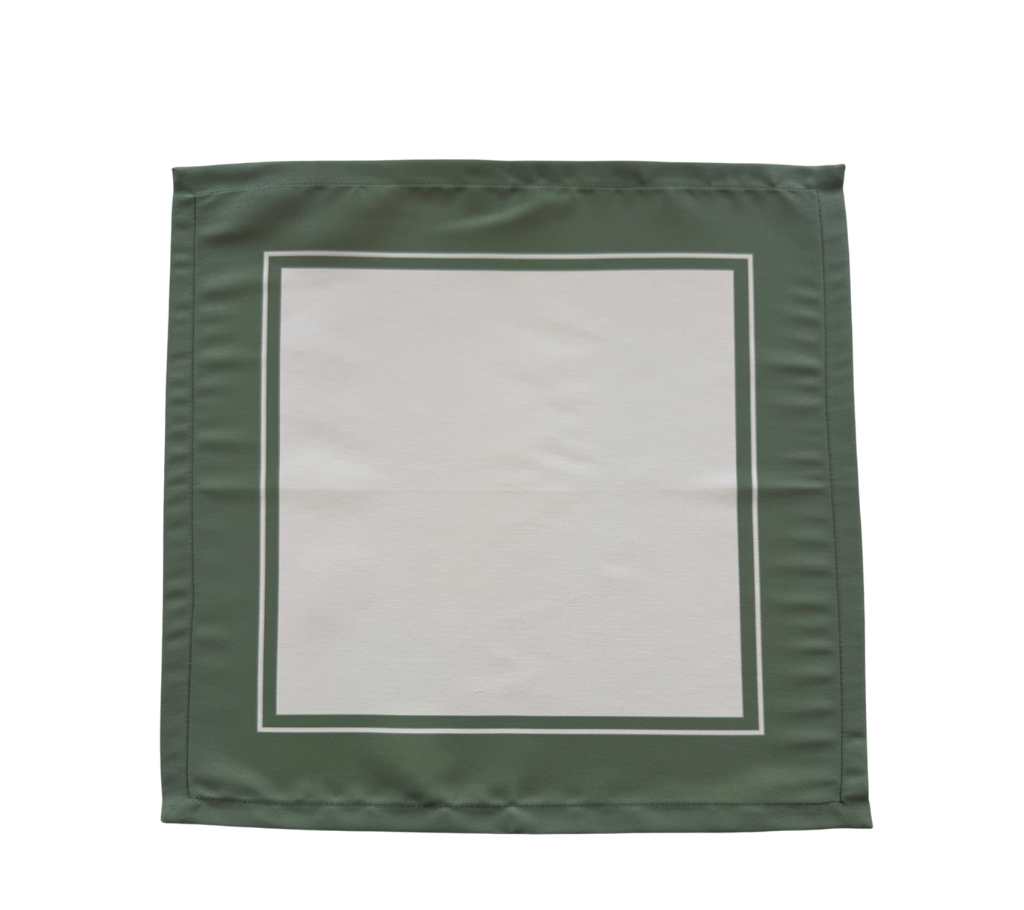 Servilleta de tela Franja Verde