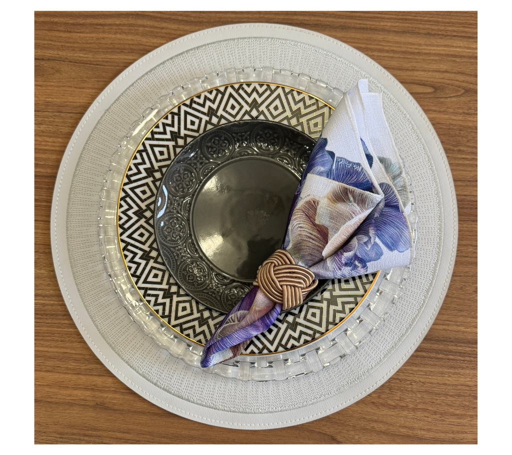 Servilleta de tela Orquídeas