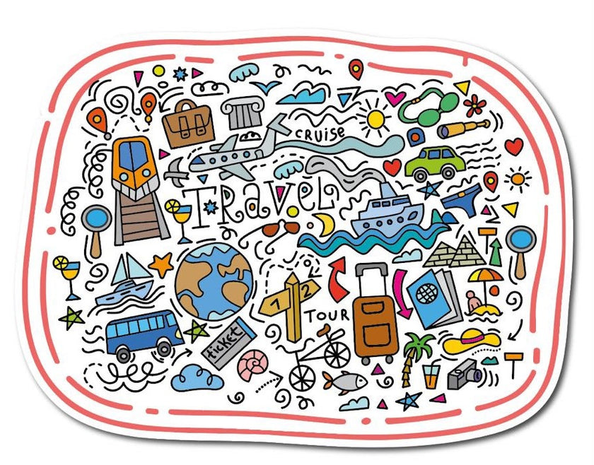 Individual Kids rectangular Travel