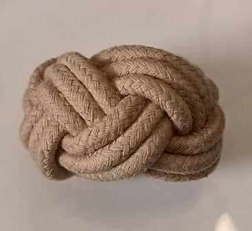 Aro de cordón para servilleta-Set 6 Beige